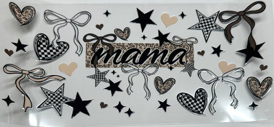 Mama leopard bows