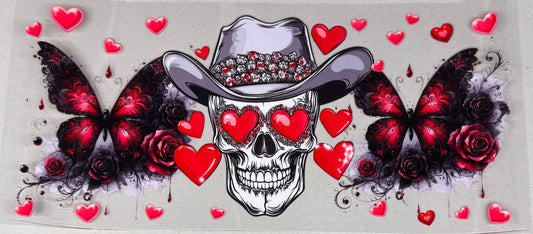 Skelly red rose