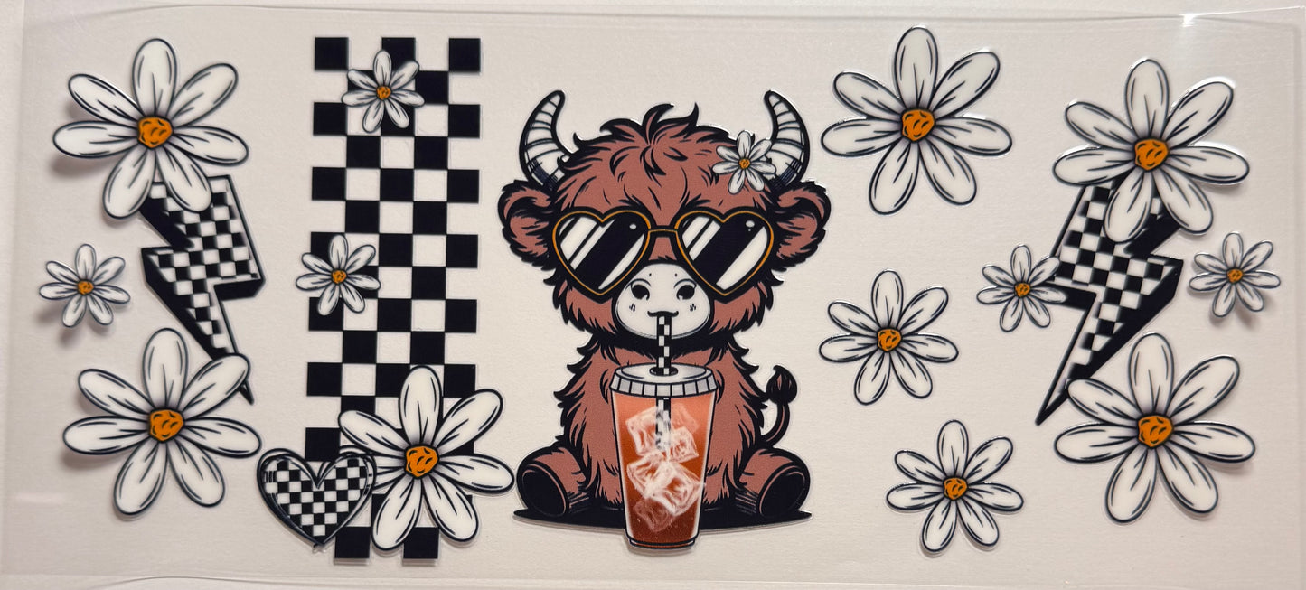 Cow iced coffee