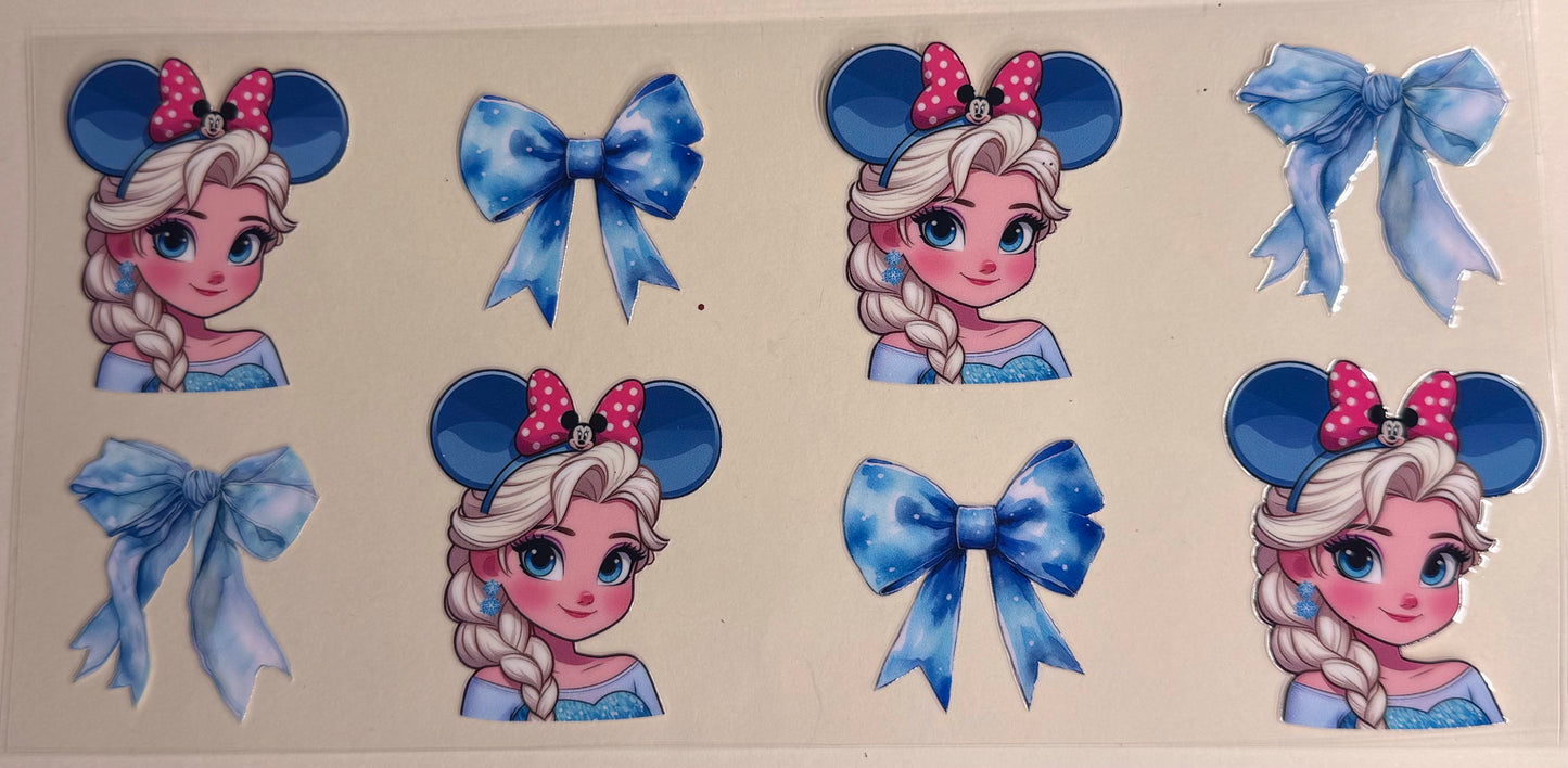 Frozen princess bows
