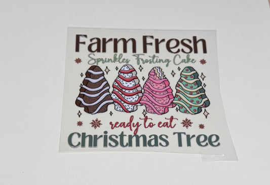 4in farm fresh tree