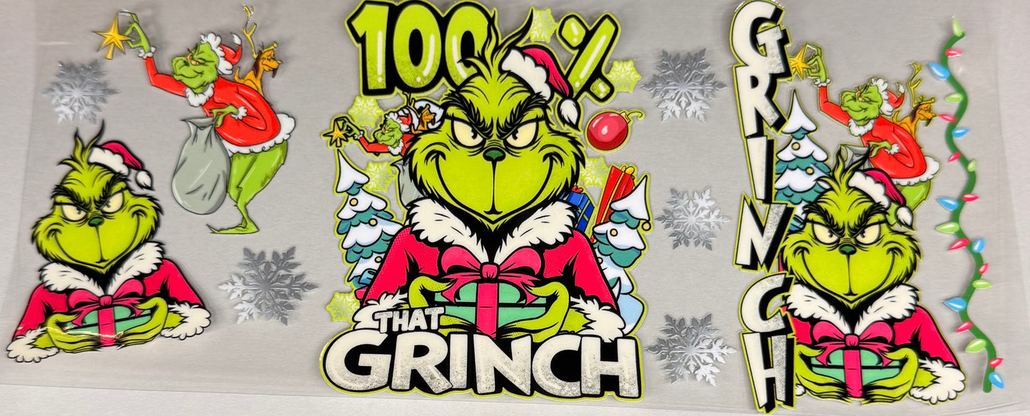 100% green man