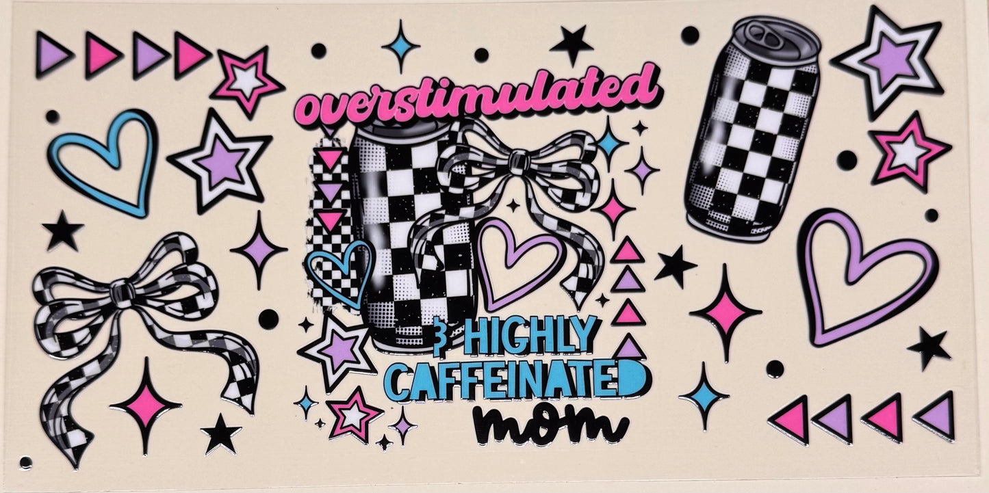 Overstimulated/ caffeinated