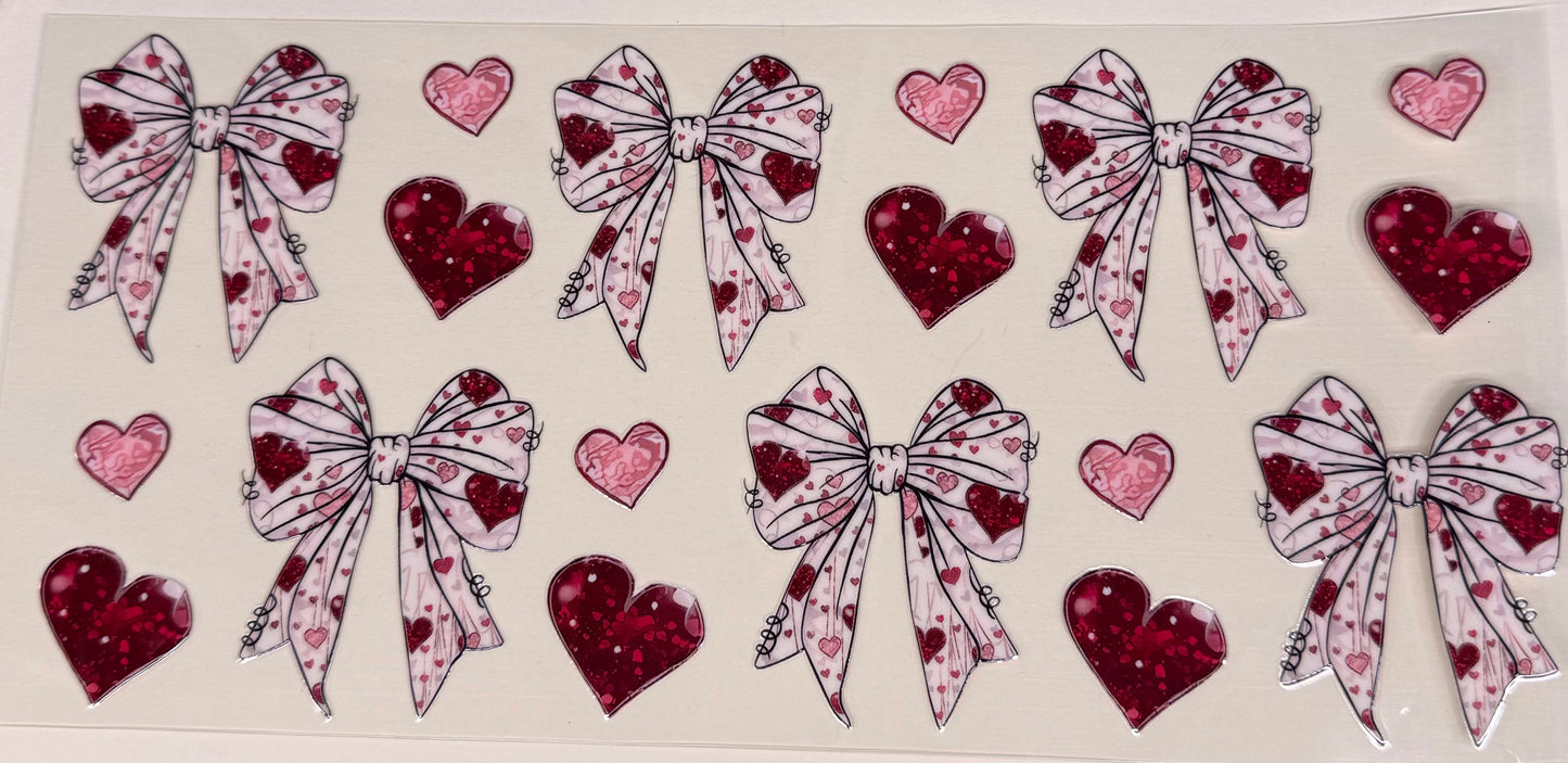 Red/Pink bows