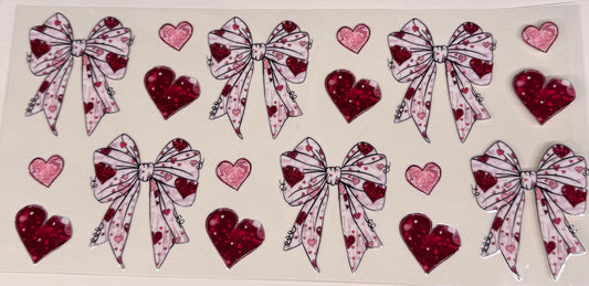 Red/Pink bows