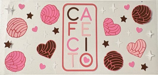 Pink/brown Cafecito