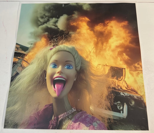 92 burn it down Barbie