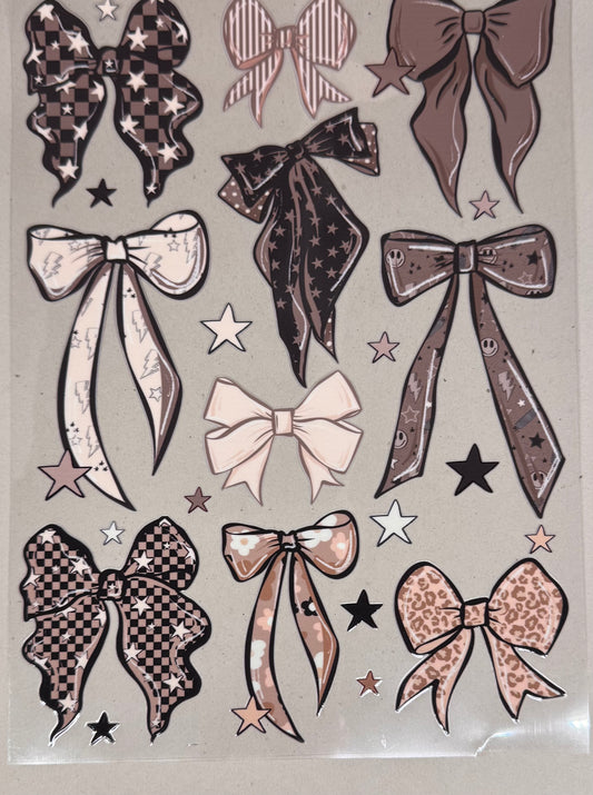 Neutral bow element sheet