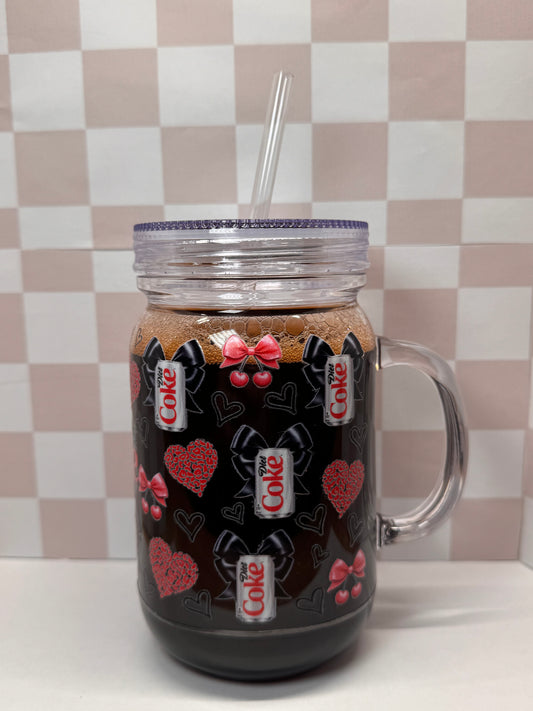 Diet soda mason