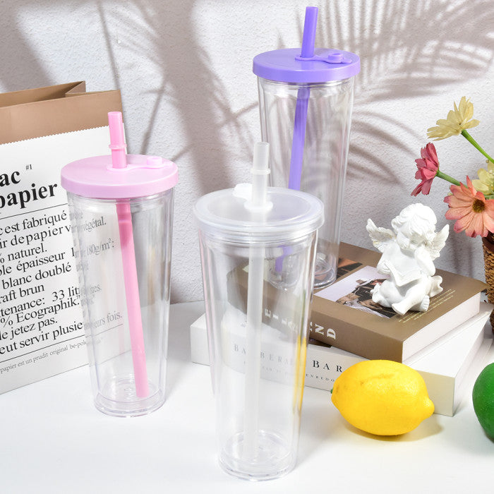 24oz spill proof acrylic snowglobe