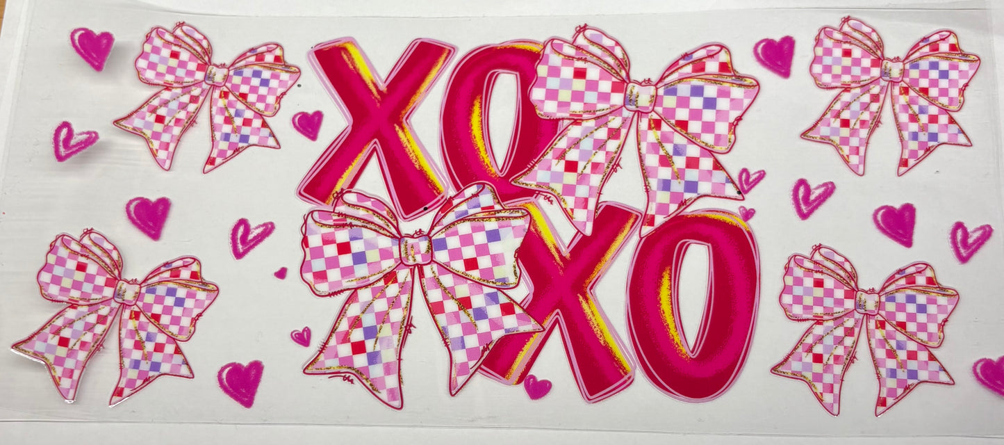 Pink/purple xoxo