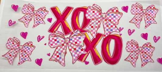 Pink/purple xoxo