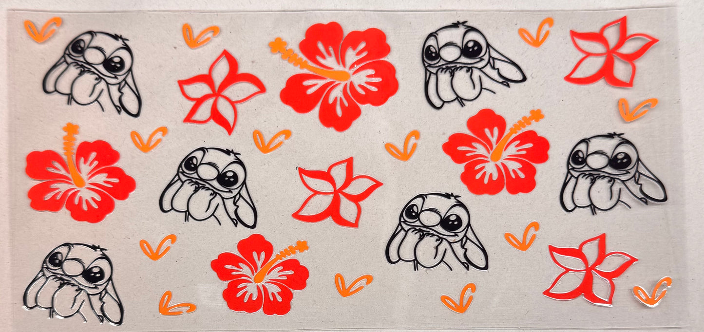 Flower blue guy