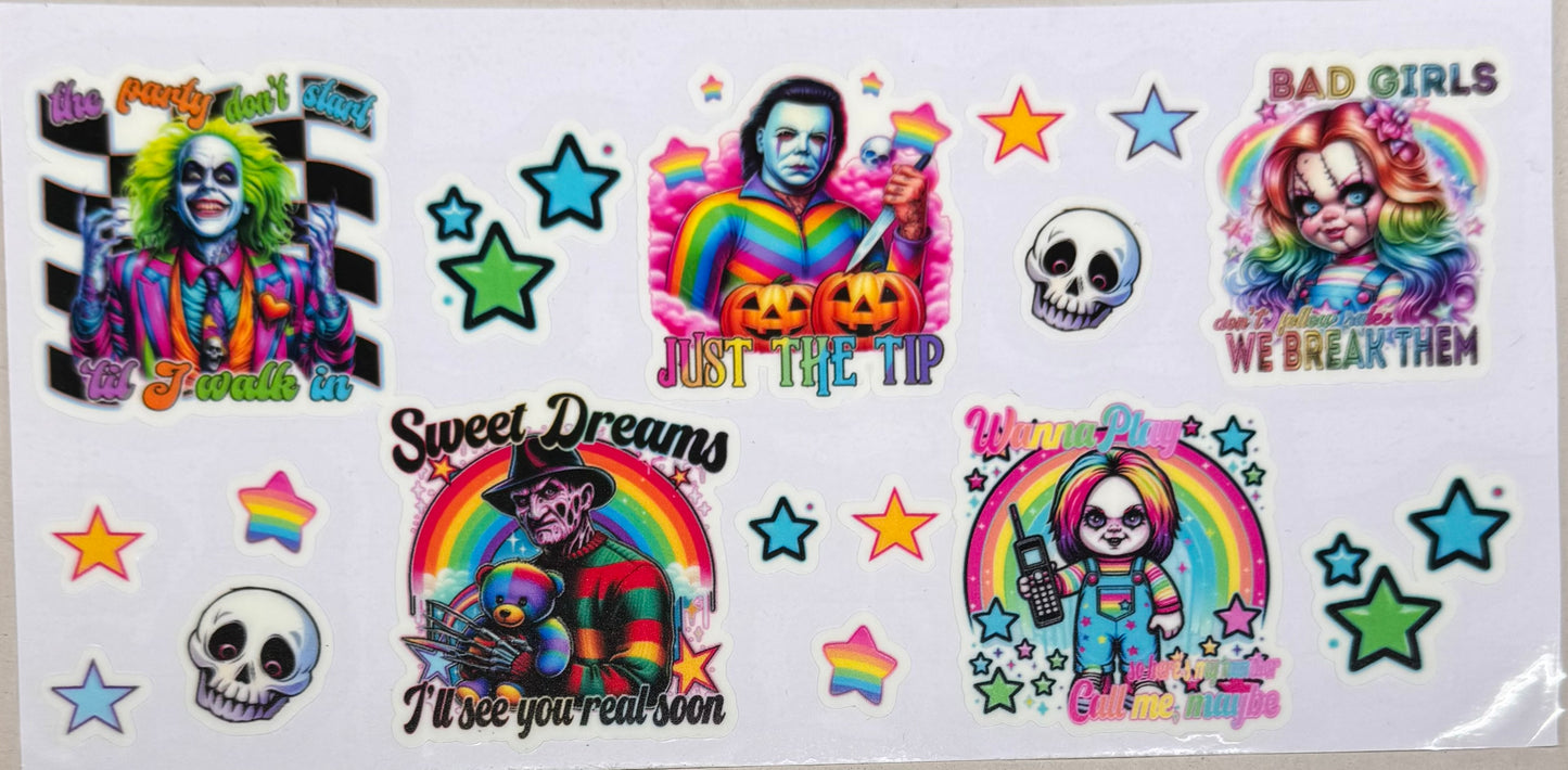 Colorful horror