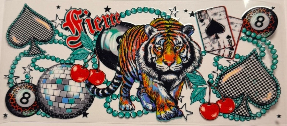 Fierce tiger