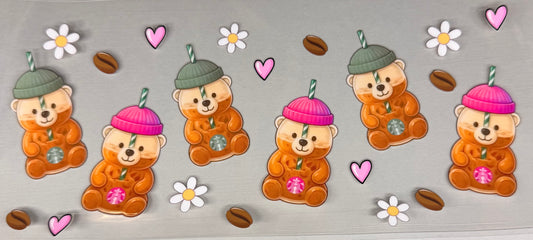 Pink bucks bear