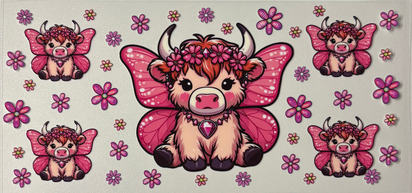 Pink cow butterfly