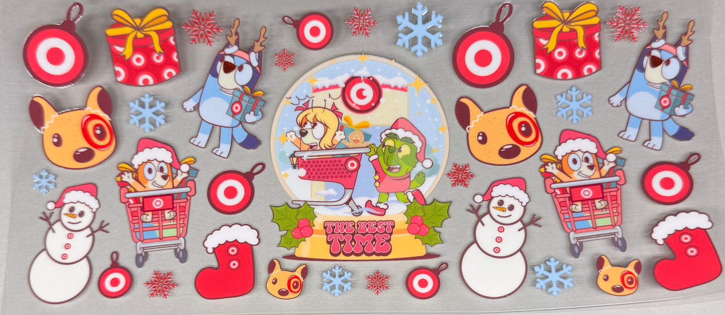 Green man bluey target