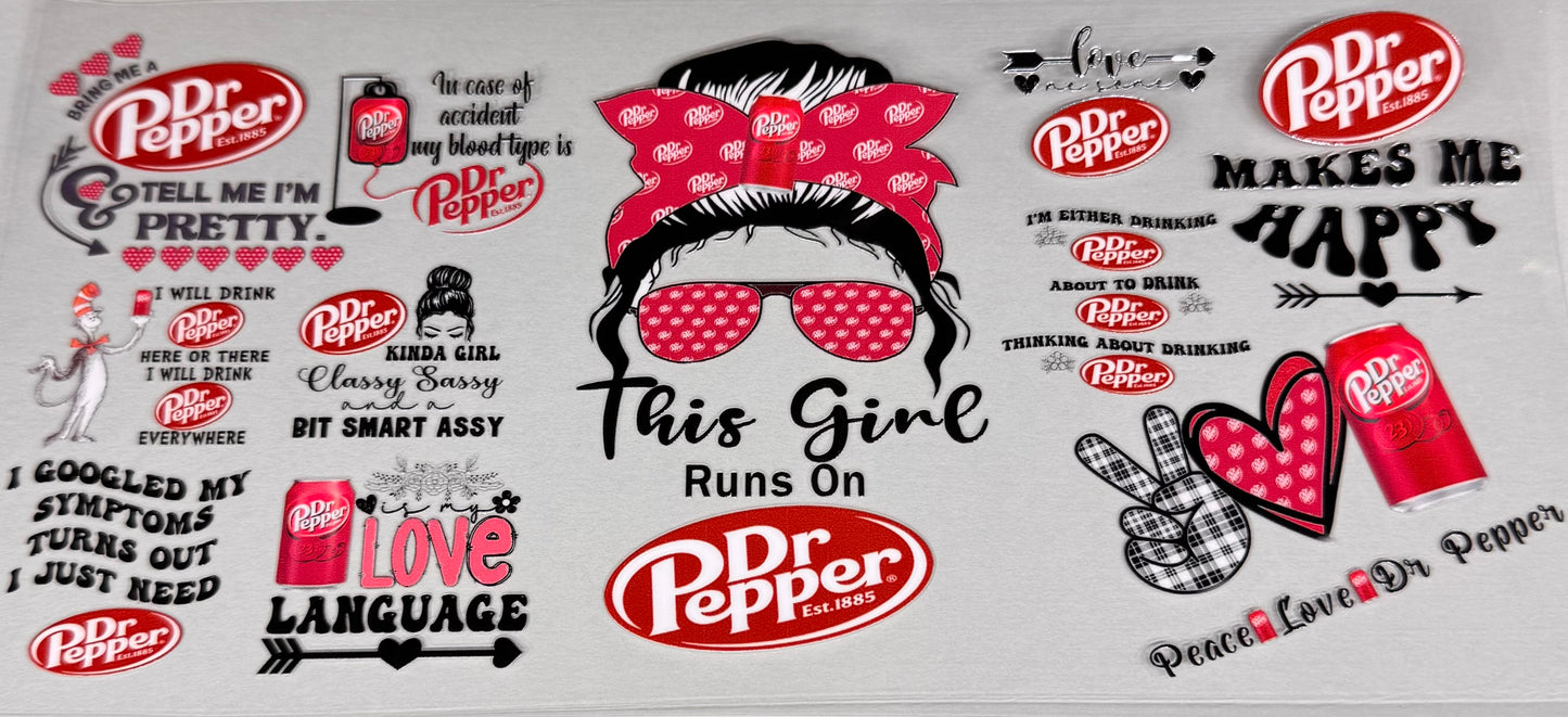 Girl runs on drp