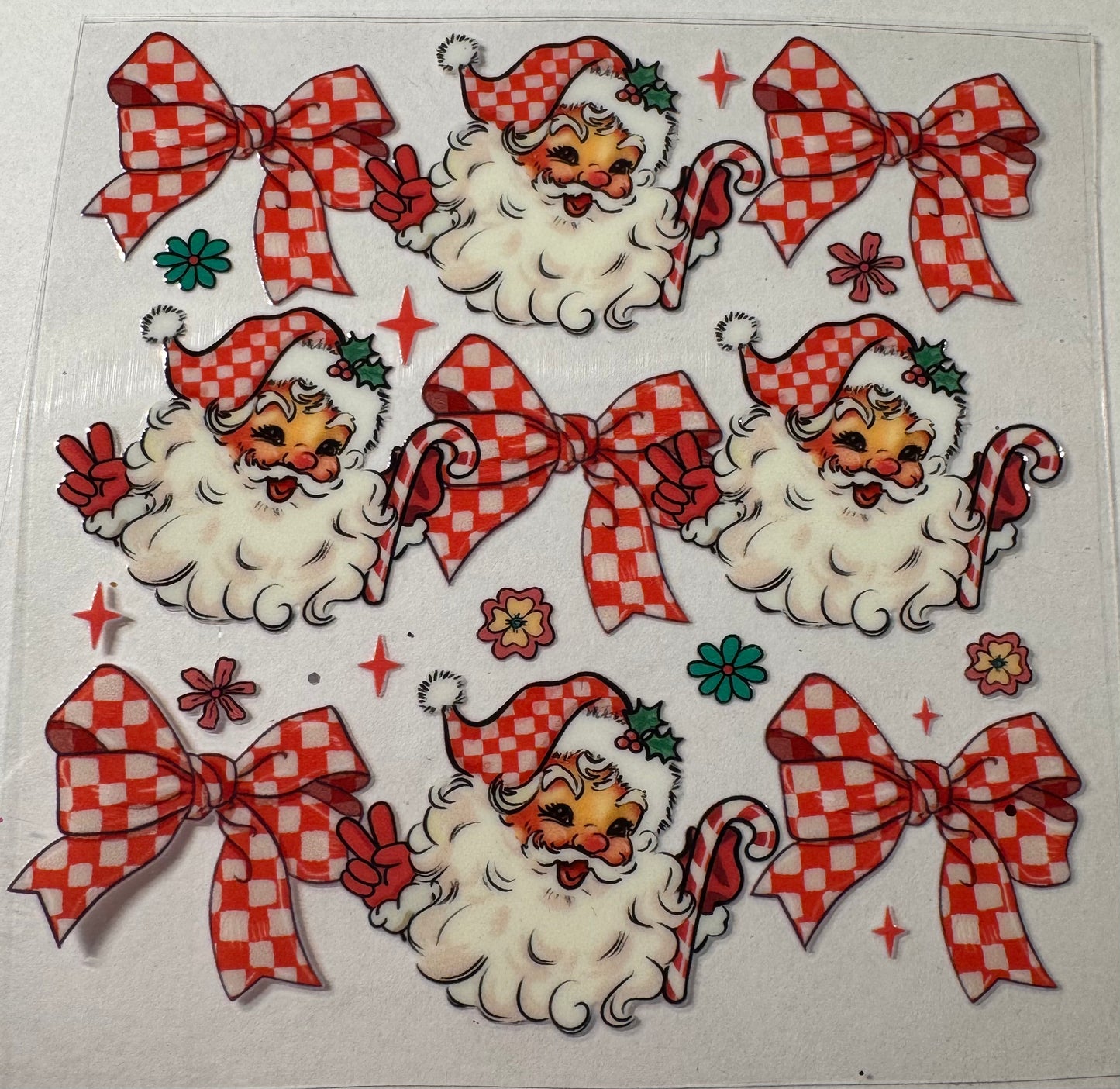 4in vintage santa