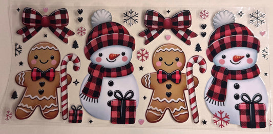 Gingerbread plaid