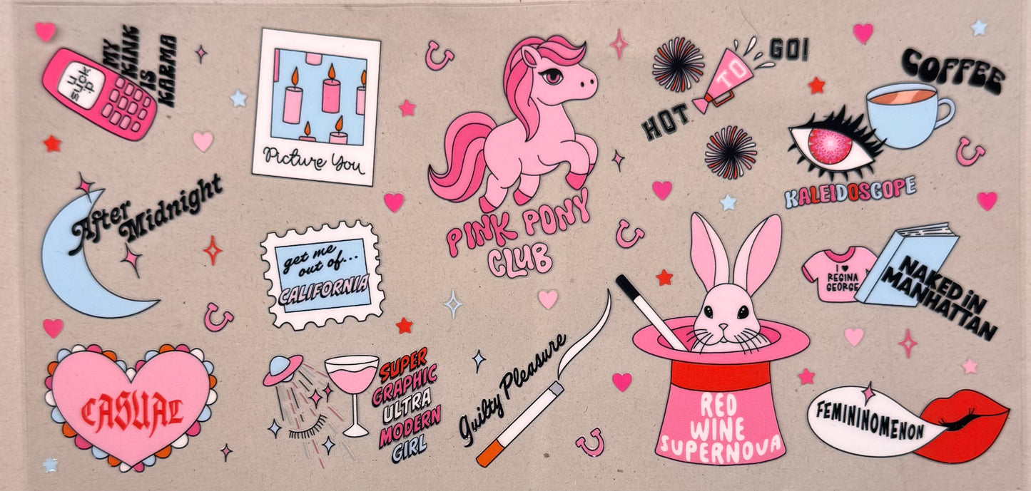 Pink pony