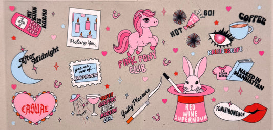 Pink pony
