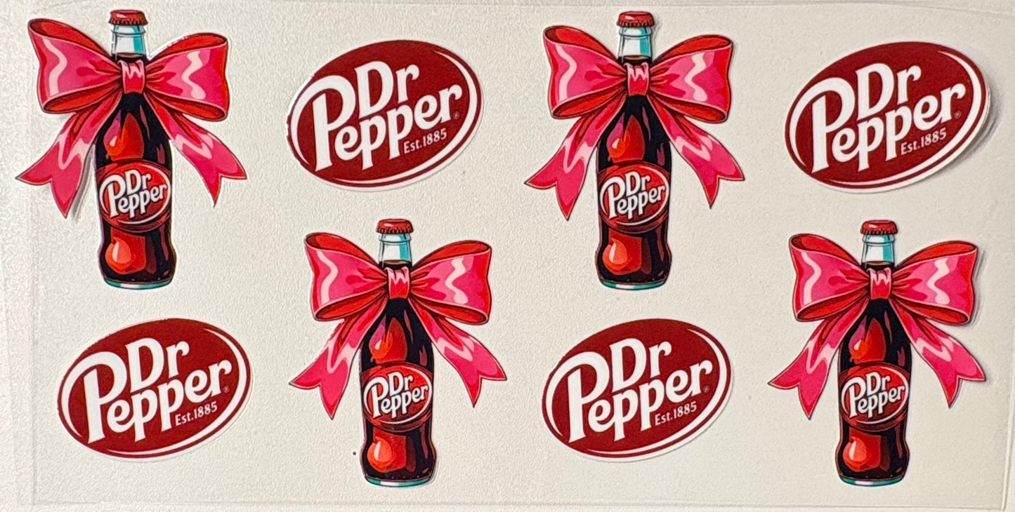 Dr pep pink bows 2