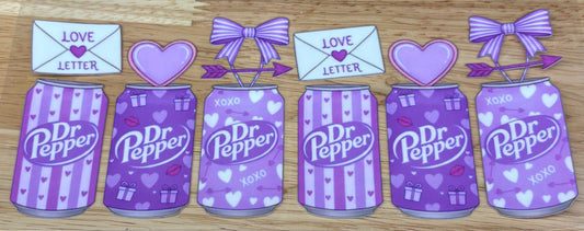 Purple Dr Pepper love letter