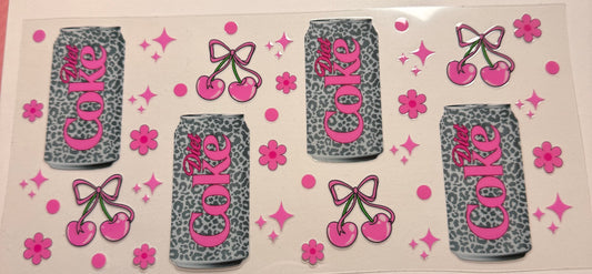Leopard Diet Coke