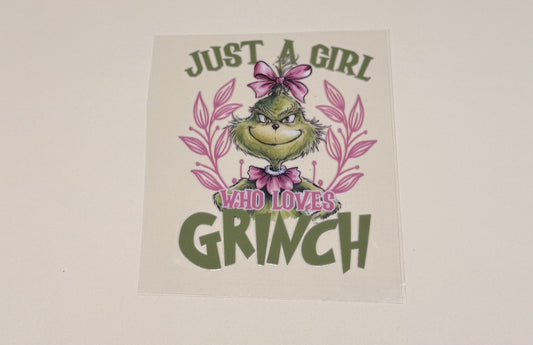 4in green girl