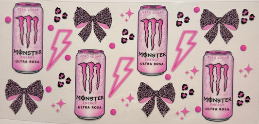 Pink monster bows