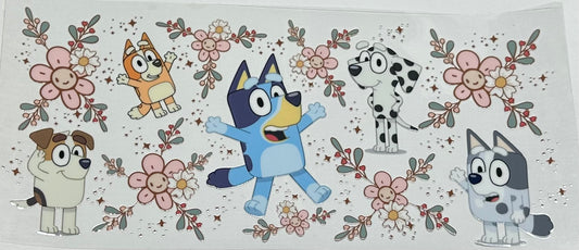 Bluey floral