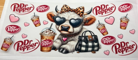Dr Pepper cow