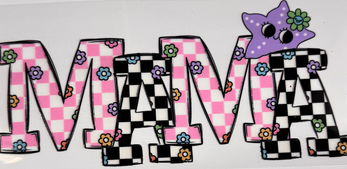 Mama checkered cute