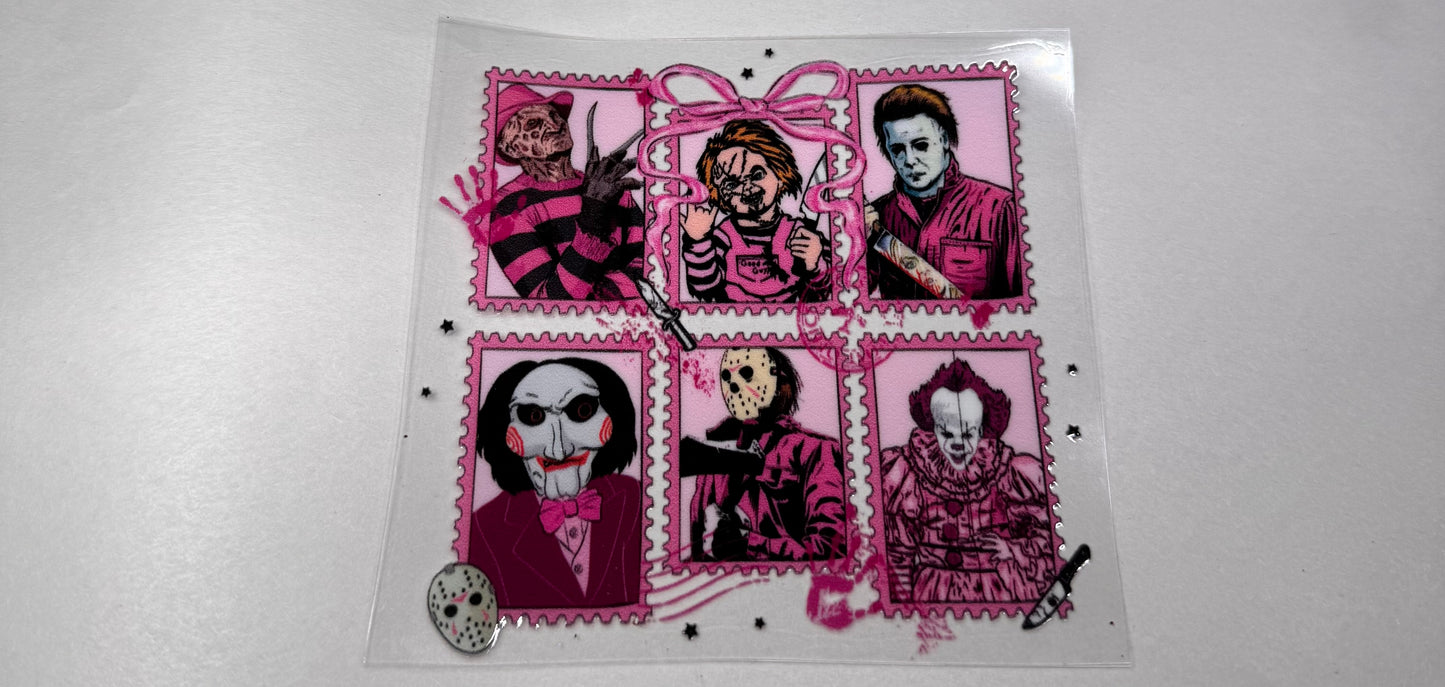 4in pink scary people