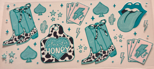 Teal howdy honey