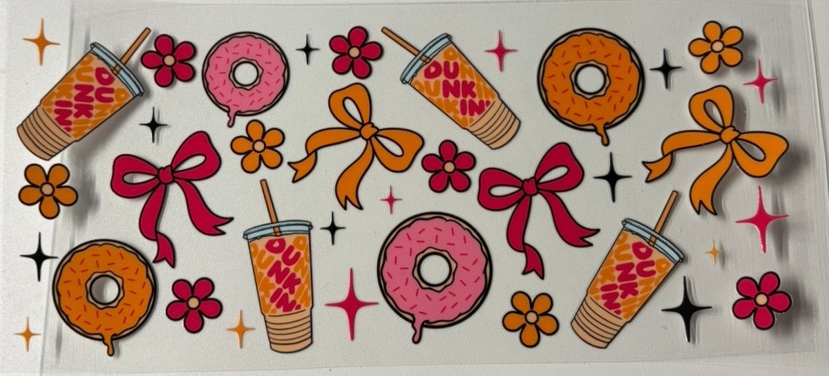 Dunk donut bows