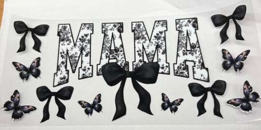 Mama black lace