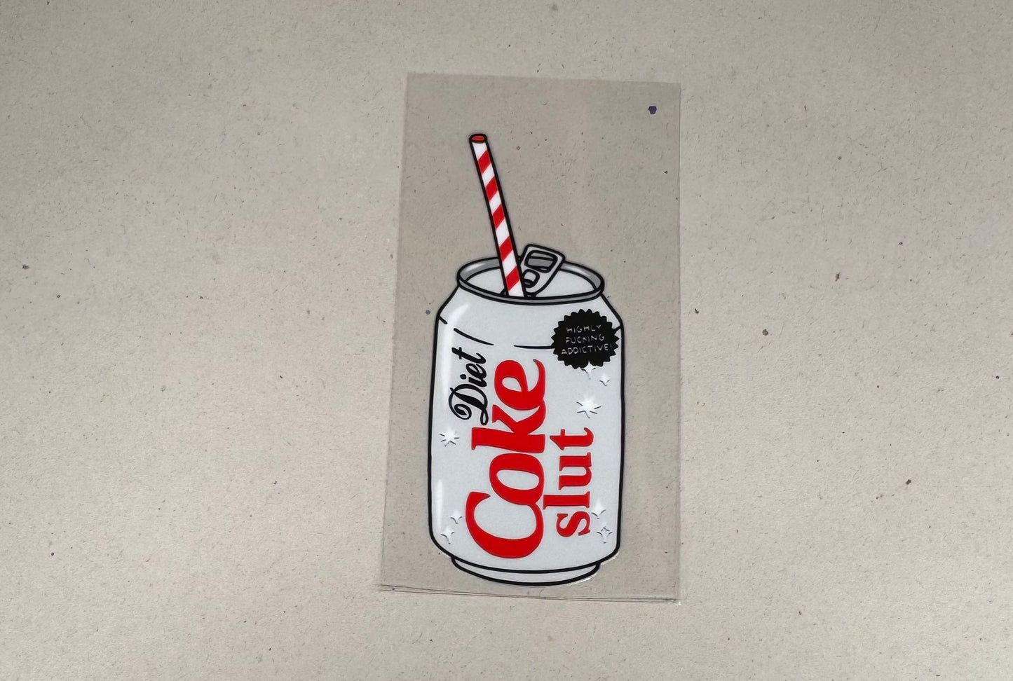 4in Diet Coke slu