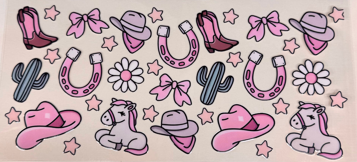 Pink cowgirl