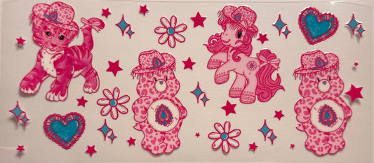 Pink leopard animals