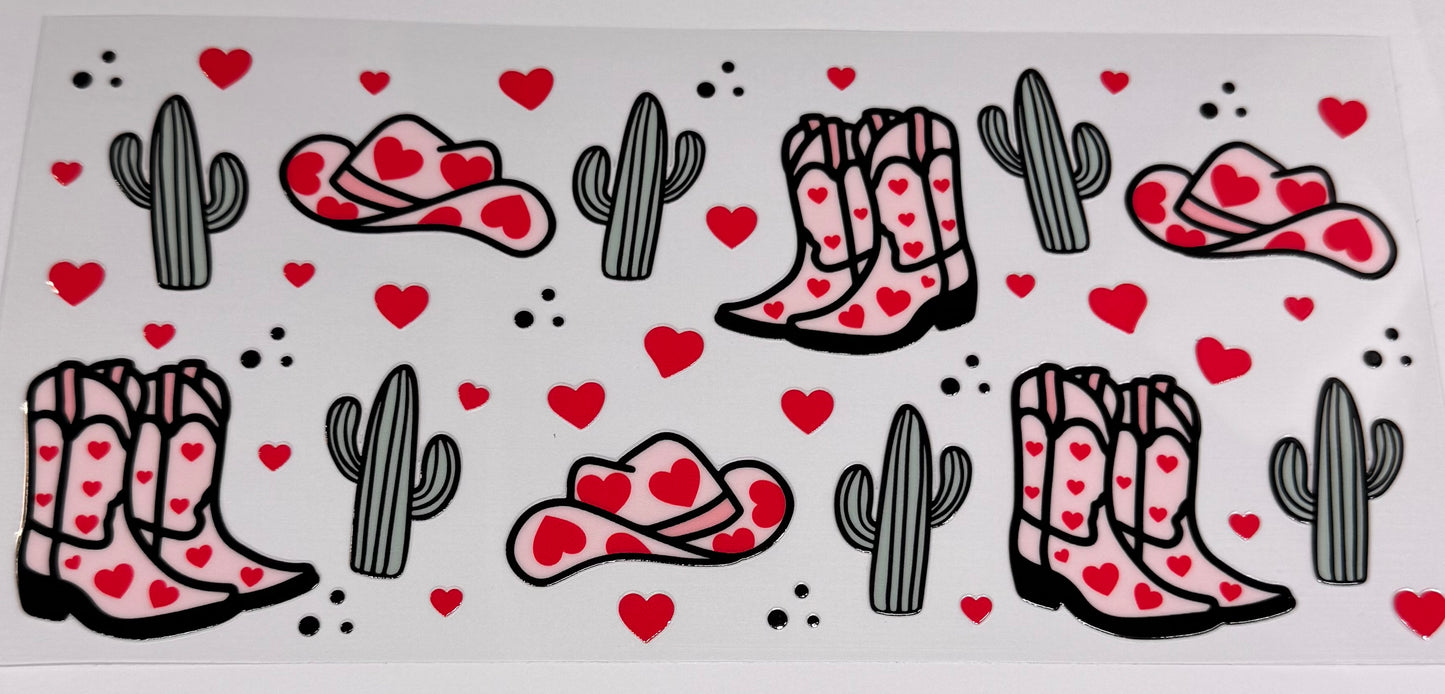 Cowgirl valentine