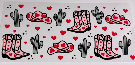 Cowgirl valentine