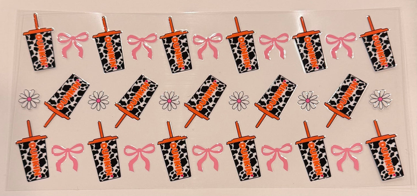 Cow print dunkin