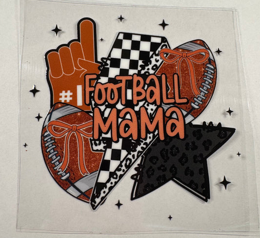 4 inch football mama