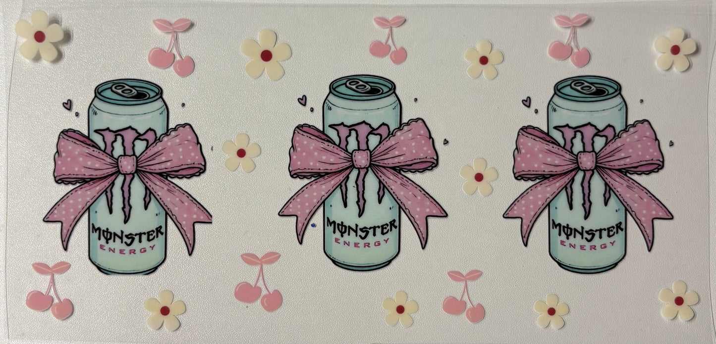 White monster bows