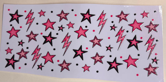Pink stars