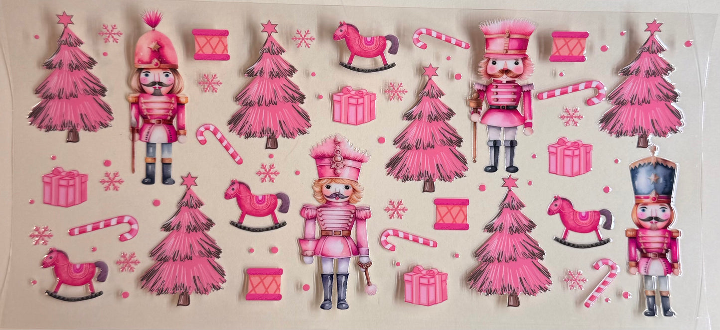 Pink Xmas nutcracker