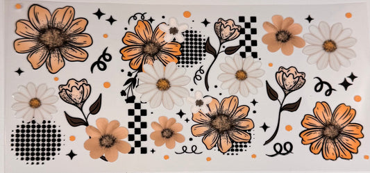 Checkered flowers